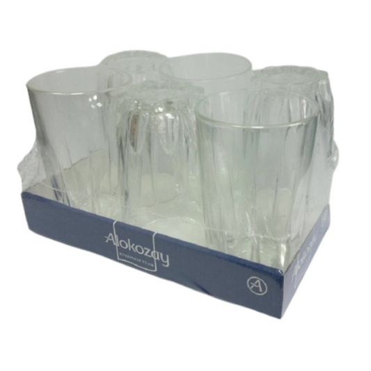 Alokozay Drinking Glass  - Set of 6