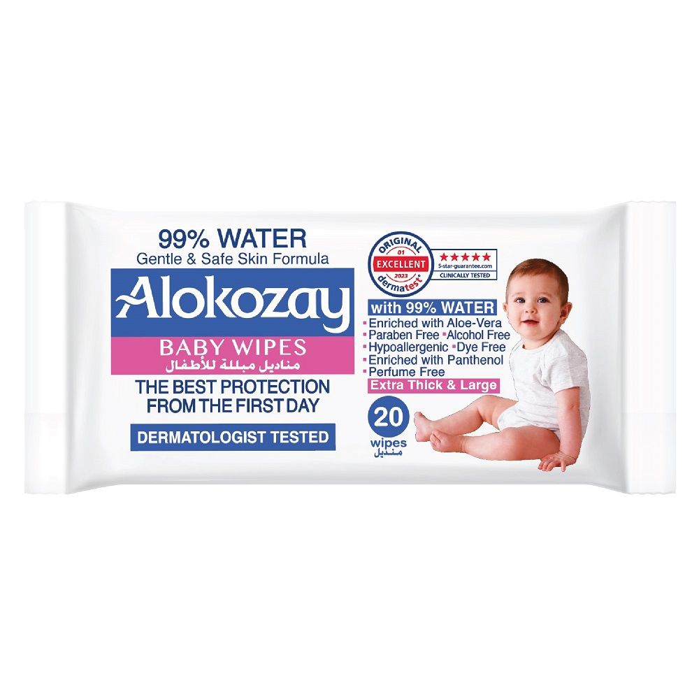 Baby Wipes 99% Water (20pcsX12 Pack)