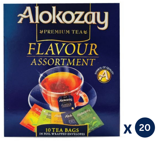 Assortment tea - 10 tea bags x 20 - ALOKOZAY