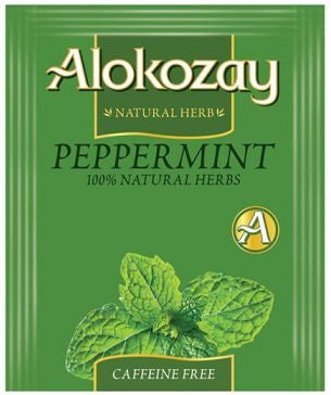 PEPPERMINT TEA BAG - 25 TEA BAGS - ALOKOZAY