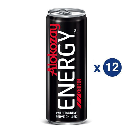 Energy drink regular - 250ml x 12 - ALOKOZAY