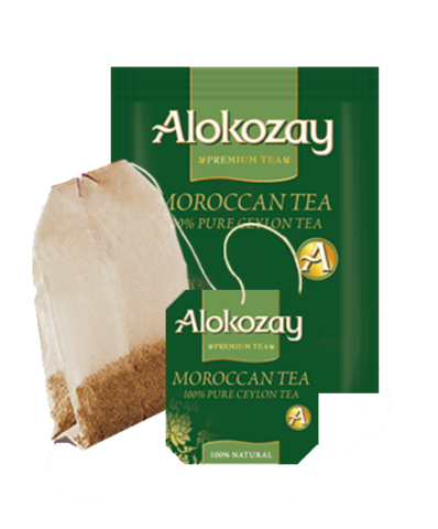 MOROCCAN MINT TEA - 25 TEA BAGS - ALOKOZAY