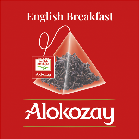 English Breakfast Black Tea - 20 Silken Pyramid Tea Bags (Biodegradable)