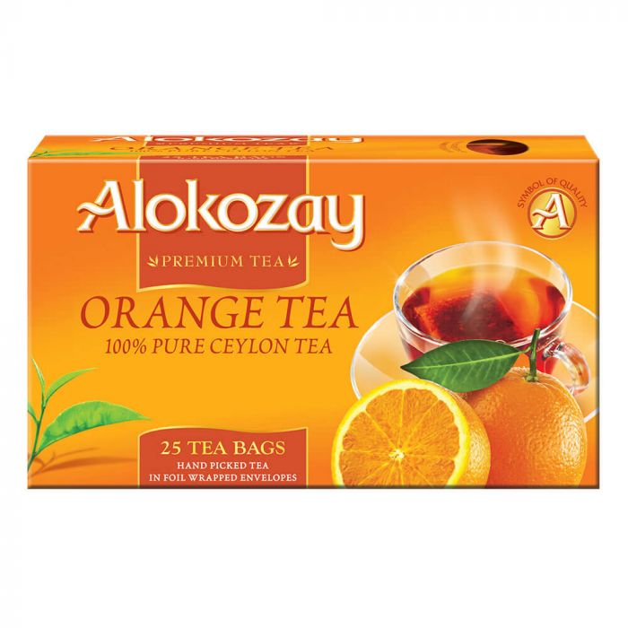 ORANGE TEA - 25 TEABAGS - ALOKOZAY