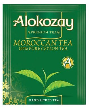 MOROCCAN MINT TEA -  10 TEA BAGS - ALOKOZAY