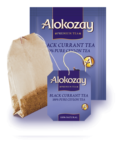 BLACKCURRANT TEA - 25 TEA BAGS - ALOKOZAY