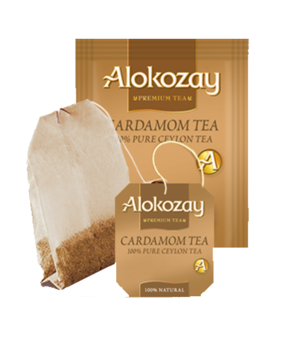 CARDAMOM TEA (CHAI) - 25 TEA BAGS - ALOKOZAY