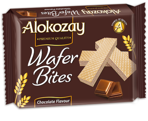 CHOCOLATE WAFER BITES - 45G - ALOKOZAY