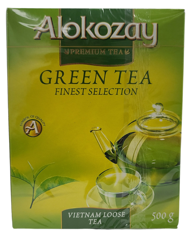 LONG LEAF GREEN LOOSE TEA - 500G - ALOKOZAY