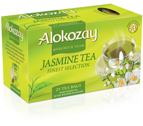 JASMINE TEA - 25 TEA BAGS - ALOKOZAY