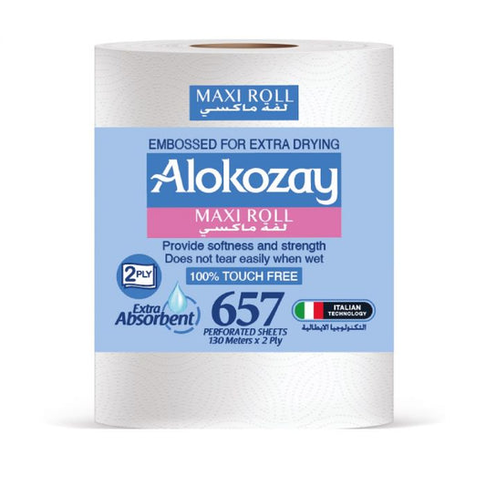 MAXI ROLL - 657 SHEETS X 2PLY - ALOKOZAY