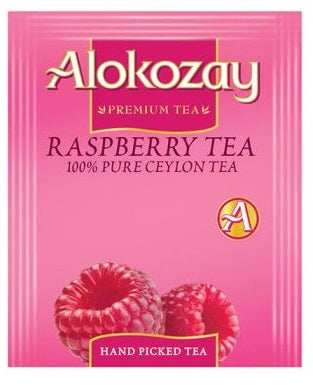 RASPBERRY TEA - 10 TEA BAGS - ALOKOZAY