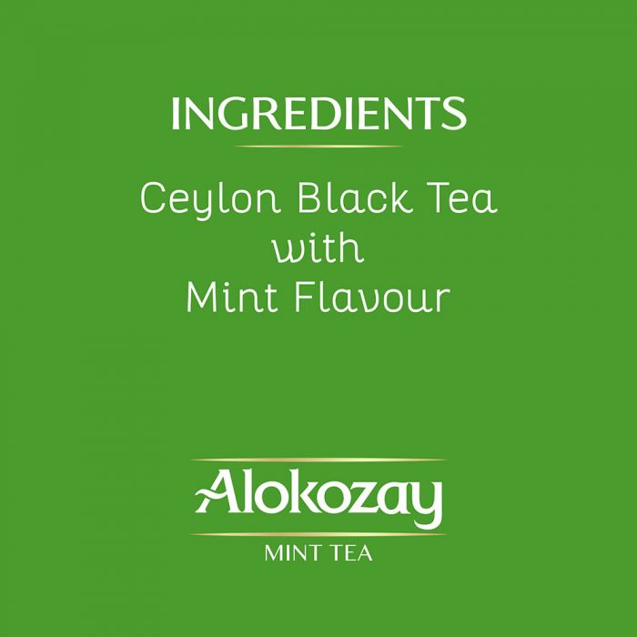 MINT TEA - 25 TEA BAGS - ALOKOZAY