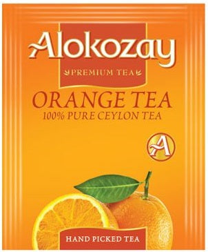 ORANGE TEA - 25 TEABAGS - ALOKOZAY