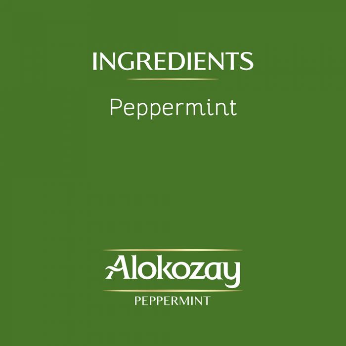 PEPPERMINT TEA BAG - 25 TEA BAGS - ALOKOZAY